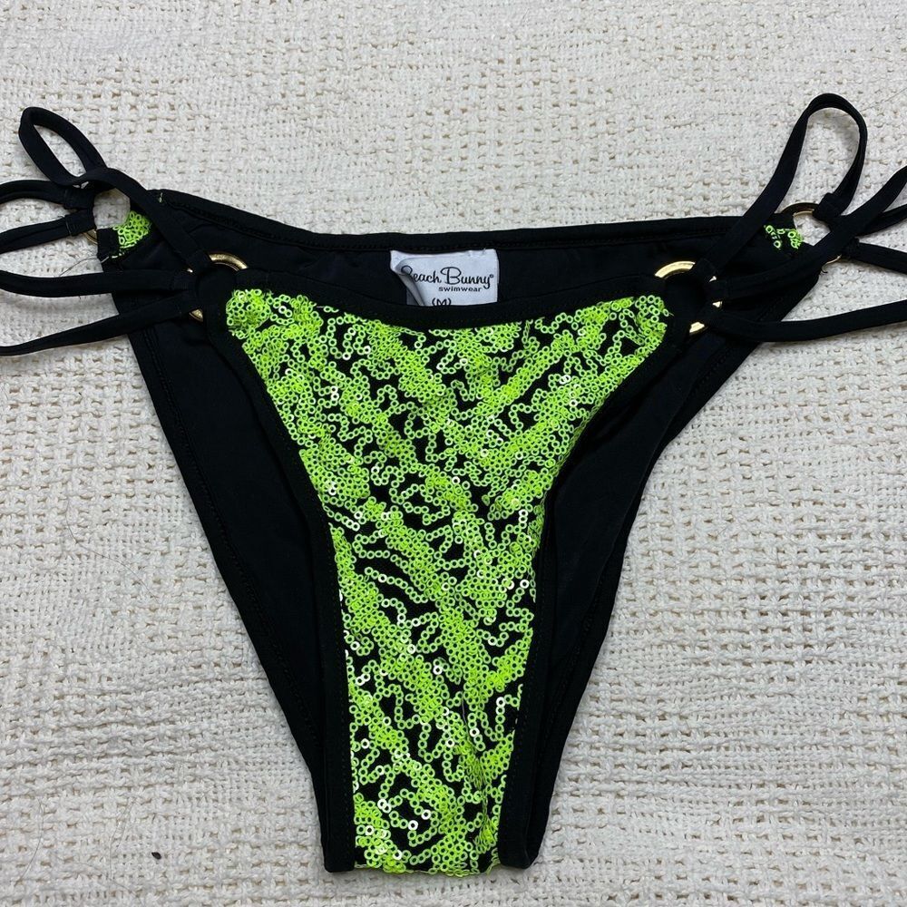 Beach Bunny Mystic Shine Sequin Bikini Bottom‎ - Picture 7 of 8